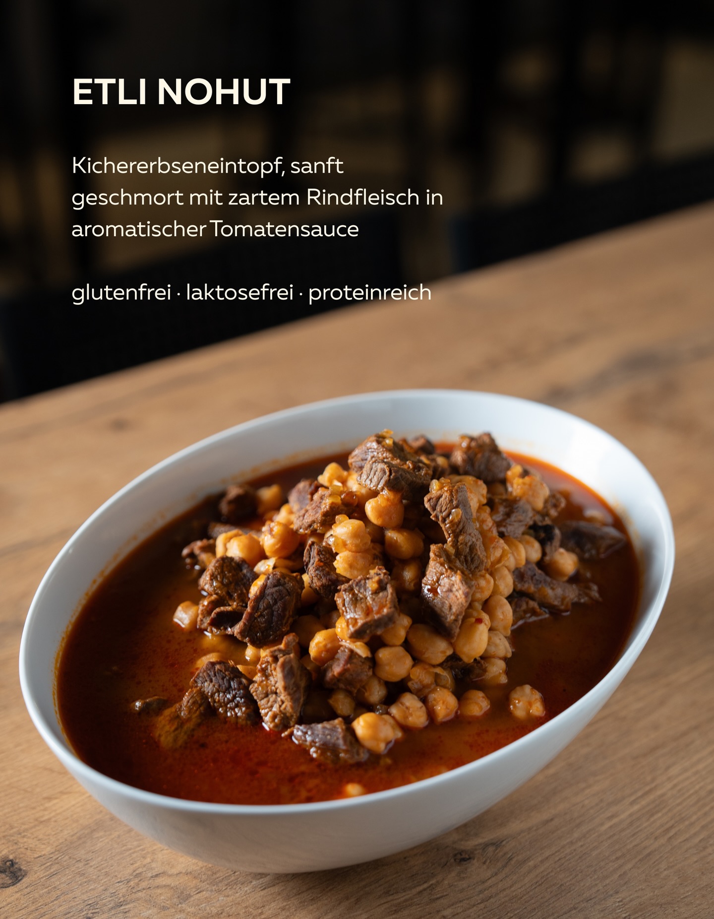 Etli Nohut – Kichererbsen mit Rindfleisch