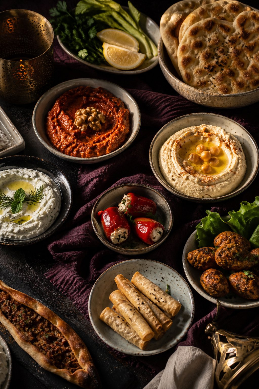 Meze-Auswahl von Meryem’s